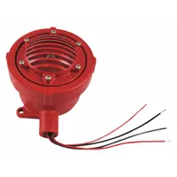 FEDERAL SIGNAL Vibrating Horn: Horn Sound, 24V DC, Indoor/Outdoor, FHEX-24SMR
