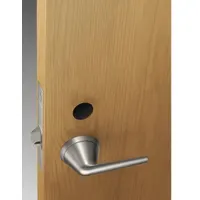 SARGENT Door Lockset: Storeroom Lever Locksets, Stainless Steel, ADA Compliant, Ligature-Resistant (MPN LC-8204 BHL 32D)