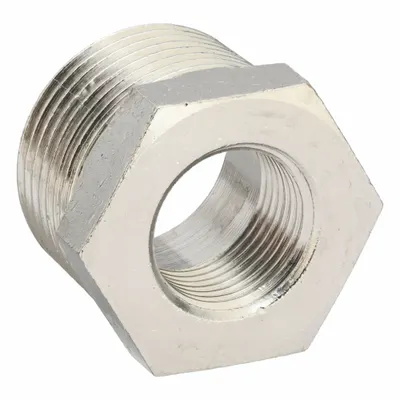 LEGRIS Metal Pipe Straight: Straight, 3/8 in x 3/4 in - Threaded Medium-Pressure Pipe Fittings