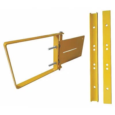 CONDOR Low-Profile Single-Door Metal Gate for Floor-Level Areas - Low-Profile Single-Door Metal for Floor-Level Areas