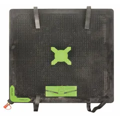 The SIMPLEX B11A lifting bag measures 15 inches by 15 inches and provides a maximum lifting height of 7 inches. It is used for controlled lifting in applications such as raising heavy machinery, structural components, or loads in confined spaces.
