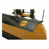 FISHER Snow Deflector: Snow Deflector, Poly, Black, Snow Plow, 69400, 69400 (MPN 69660)