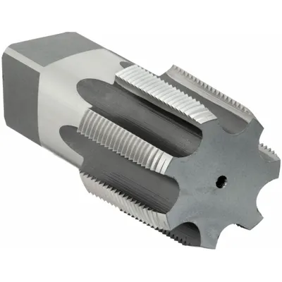 WIDIA GTD Pipe and Conduit Thread Tap: 2"-11.5 NPT, 7 Flute, Taper Chamfer - Pipe Taps for Aluminum
