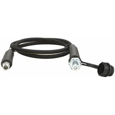 ENERPAC Hydraulic Hose Assembly: 1/4 in ID, CH604 x NPTF, 6 ft Lg, Black - Enerpac H900 Flexible Hydraulic Hose Assemblies