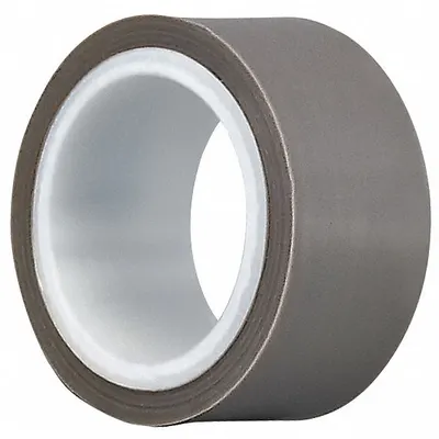 OEM PTFE Slick Surface Tape, Silicone, Gray, 1-1/2 in x 5 yd, 6.5 mil