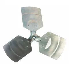 Replacement propeller designed for use with the 1HLA4C unit. Suitable for moving air across coils or condensers in HVAC and refrigeration systems. Commonly applied in commercial and industrial ventilation setups.