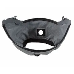 Flame-resistant face seal for RPB Z-Link PAPR systems. Provides a secure seal between the respirator and the user's face to maintain positive pressure and prevent contaminant ingress in industrial environments.