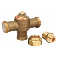 MOEN Mixing Valve: For Moen Commerical Series, Use with Hot/Cold Water, Brass, Chrome, Trim (MPN 104451)