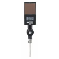 WEISS Thread-Mounted Digital Thermometer: 4 in Stem Lg, -50°F to 300°F /-45°C to 150°C, NPT (MPN DVBMT4)