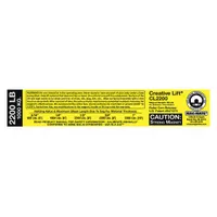 MAG-MATE Replacement Capacity Sticker: 900204, Below-the-Hook Lifting Magnets