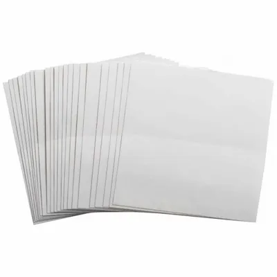 BRADY Laminate Sheet: Laminate Sheet, Polyester, Clear, 4 1/2 in Ht - Label Protection Overlaminates