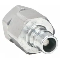SNAP-TITE Hydraulic Quick Connect Hose Coupling: 3/8 in Coupling Size, Steel, Fluorocarbon (MPN VEAN6-6FV)
