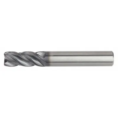 WIDIA HANITA Corner Chamfer End Mill: Carbide, AlTiN Coated, 4 Flute, 20 mm Mill Dia - Fast-Cutting Carbide Corner-Chamfer End Mills for Steel & Cast Iron