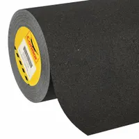 Anti-Slip Tape: Fine, 80 Grit Size, Solid, Black, 24 in x 60 ft, 28 mil Tape Thick, Rubber, Condor® (MPN GRAN5074)