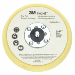 This 5-inch diameter backup pad provides a firm, low-profile backing for hook-and-loop sanding discs. It features a 5/16"-24 threaded shank for connection to angle grinders and die grinders. Suitable for material removal and finishing in metalworking, woodworking, and automotive applications.