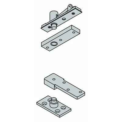 IVES 7255 SET US26D Center-Hung Pivot Hinge - Center-Hung Pivot Hinges
