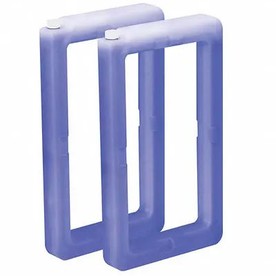 COLE-PARMER Cold Pack: 10 7/8 in Overall Lg, 6 1/8 in Overall Wd, 2 3/8 in Overall Ht - Specimen Transport Coolers
