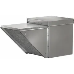 This Dayton belt-drive filtered supply fan is designed for roof-mounted supply ventilation in commercial and industrial buildings. It delivers 3,475 cfm at a maximum static pressure of 2 3/4 in wc, with a variable-speed 1 hp, 3-phase motor operating on 115/208-230V AC. The totally enclosed motor and 18 1/4-inch wheel provide reliable performance for bringing fresh, filtered air into large spaces.