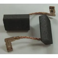 Replacement carbon brush set for Makita grinders. Designed to restore motor performance by replacing worn brushes in compatible power tools. Used during routine maintenance of grinders for grinding and cutting applications.