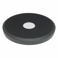 JW WINCO Solid Hand Wheel: Solid, Aluminum, 5/8 in Bore, 160 mm Dia, Black Powder Coated (MPN 923-160-B5/8-A-SW)