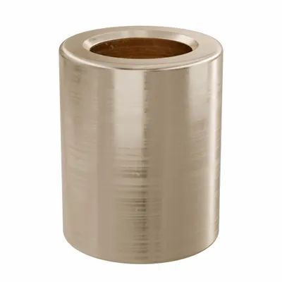 OILITE Sleeve Bearing: Bronze, SAE 841, 5 mm Bore, 8 mm OD, 10 mm Lg, 49,938 lb/sq in-fpm Max PV - Lubricated General Purpose Metallic Sleeve Bearings