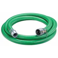 Water Suction and Discharge Hose: 1 1/2 in Hose Inside Dia., 89 psi, Green, 10 ft Hose Lg (MPN SP150-10CE-G)