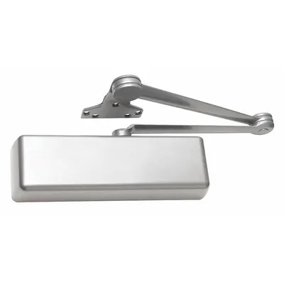 LCN Door Closer: Parallel Mounting Type, Grade 1 - Heavy Duty, Aluminum, 12 1/8 in Lg - Parallel Arm-Mount Door Closers