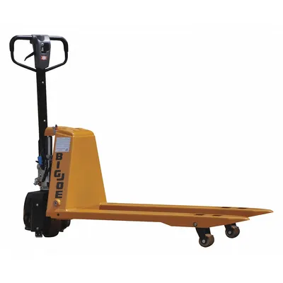 BIG JOE Pallet Jack: 3,300 lb, 45 in L x 27 in W Fork Dim, 27 in, 15 in, Std Fork - Manual-Lift & Electric-Drive Lead Acid Pallet Jacks