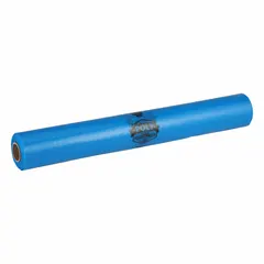 VCI film roll, 48 inches wide and 500 feet long, weighing 40 pounds. Used for corrosion protection of metal parts and equipment during storage and shipping.
