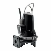 GRUNDFOS Grinder Pump: Horizontal, Three Phase, 3 hp, 460V AC, 1 1/2 in Flange, Cast Iron, Flange (MPN 98280872)