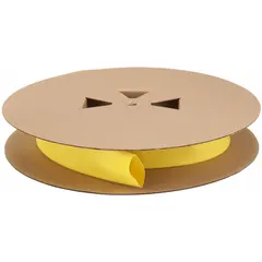 3M Heat Shrink Tubing: 0.13 in I.D. Before Shrinking, 0.06 in I.D. After Shrinking, 500 ft Lg, 3 PK (MPN FP301-1/8-500'-YELLOW-SPOOL). Key specifications — Color: Yellow; Brand: 3M.