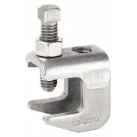 Beam Clamp: 304 Stainless Steel, 500 lb Load Capacity, For 3/8 in Threaded Rod (MPN 3050037S4)