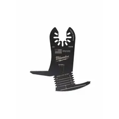 This steel blade is designed for straight cutting applications. With an overall length of 3 11/16 in, it features an open-back universal OIS mount for compatibility with most oscillating tools. Suitable for drywall cutouts and plunge cuts in remodeling work.