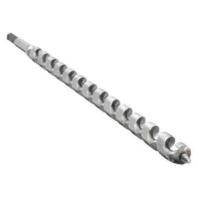 IRWIN Auger Drill Bit: 13/16 in Drill Bit Size, 18 in Overall Lg, Hex Shank - Ship Auger Drill Bits