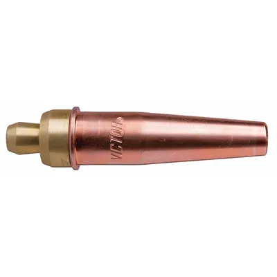 VICTOR Cutting Tip: 1-MTHP Series, Size 1, For Use With Propylene - High-Speed Machine Torch Cutting Tips