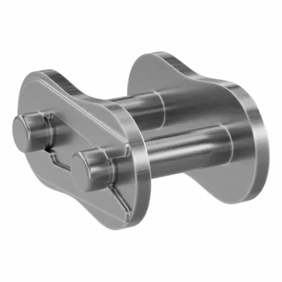 TSUBAKI Connecting Link: For Stainless Steel Roller Chains, 60, Single Strand, 3/4 in Pitch - Connecting Links for ANSI Standard Chains