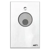 This electromagnetic key switch is an accessory for power supplies, constructed from aluminum and rated for 125V AC input. It provides key-operated switching for controlled access or activation in industrial control panels and equipment