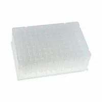 MTC BIO Well Plate: Non-Sterile, 96 Wells, 1.2 mL, 7 mm Dia, RNase/DNase Free, Round, Polystyrene (MPN DP1M-RD-96-GC10)