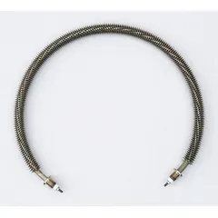 This Dayton heating element is a replacement part for HVACR heaters and heat exchangers. It is designed to restore heating function in compatible systems, suitable for commercial and industrial heating applications where the original element has failed. Compatible with manufacturer model number 1RKT9.