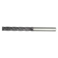 WIDIA HANITA Square End Mill: Carbide, TiAlN Coated, 4 Flute, 25 mm Mill Dia, 62 mm LOC, 140 mm OAL (MPN 401425008RT)