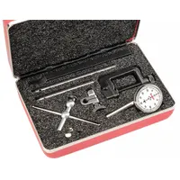 STARRETT Back Plunger Dial Indicator Kit: 0 in to 0.2 in, Inch, Back Plunger, 0.001 in Accuracy (MPN 196A5Z)