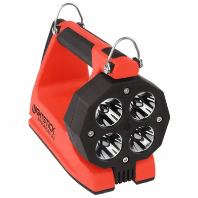 NIGHTSTICK Intrinsically Safe Lantern: Rechargeable, 1,750 lm Max., 5 hr Run Time at Max. Brightness - Rechargeable Safety-Rated Lanterns