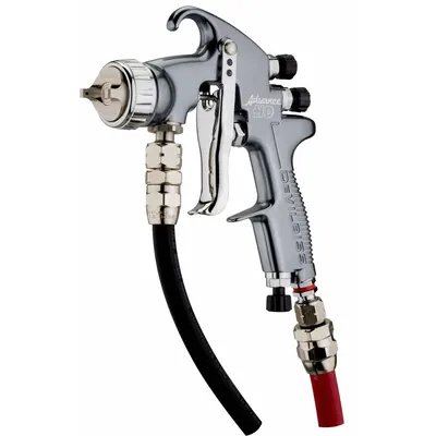 DEVILBISS Spray Gun Kit: 8 in to 12 in, 1/4 in Air Inlet Size - Conventional Spray Guns