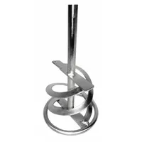 BN PRODUCTS USA Mixing Paddle: Single-Paddle, All Viscosity, M14 Threaded, 24 in Lg, 4 23/32 in Dia (MPN BNR001-120)