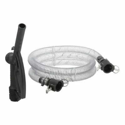 ACTION PUMP Discharge Hose Kit: 1 in FNPT, 1 in Male Camlock, 8 ft Hose Lg - Drum Pump Discharge Hose Kits