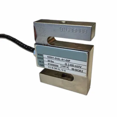 B-TEK Load Cell: 551 lbf Load Cell Capacity, Tension, 20 ft Cable Lg - S Beam Load Cells