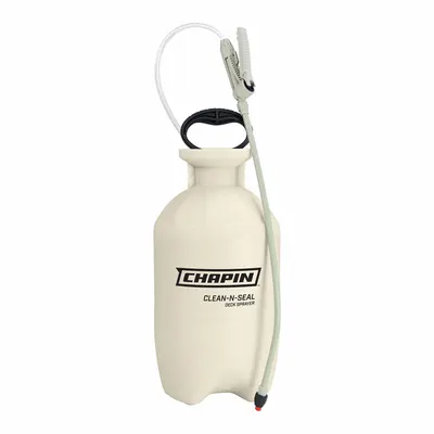 CHAPIN Handheld Sprayer: Spot, 2 gal Tank, Poly Tank, 3 ft Max Spray Distance - Deck Sealing & Cleaning Sprayers