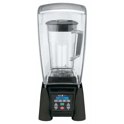 WARING COMMERCIAL Blender: 64 oz Capacity, 3 1/2 hp Horsepower, Variable Speeds, Electronic Keypad - Heavy-Duty Food & Beverage Blenders with Sound Enclosure