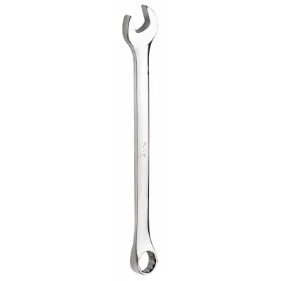 SK PROFESSIONAL TOOLS Combination Wrench: Alloy Steel, Chrome, 1 in Head Size - SAE 12-Point Combination Wrenches