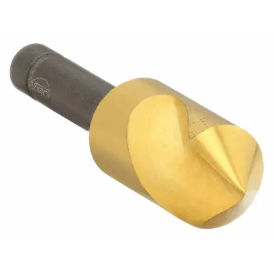 KEO Countersink: 90°, 1 Flute, 1 in Body Dia - Fast-Cutting Single-Flute Countersinks
